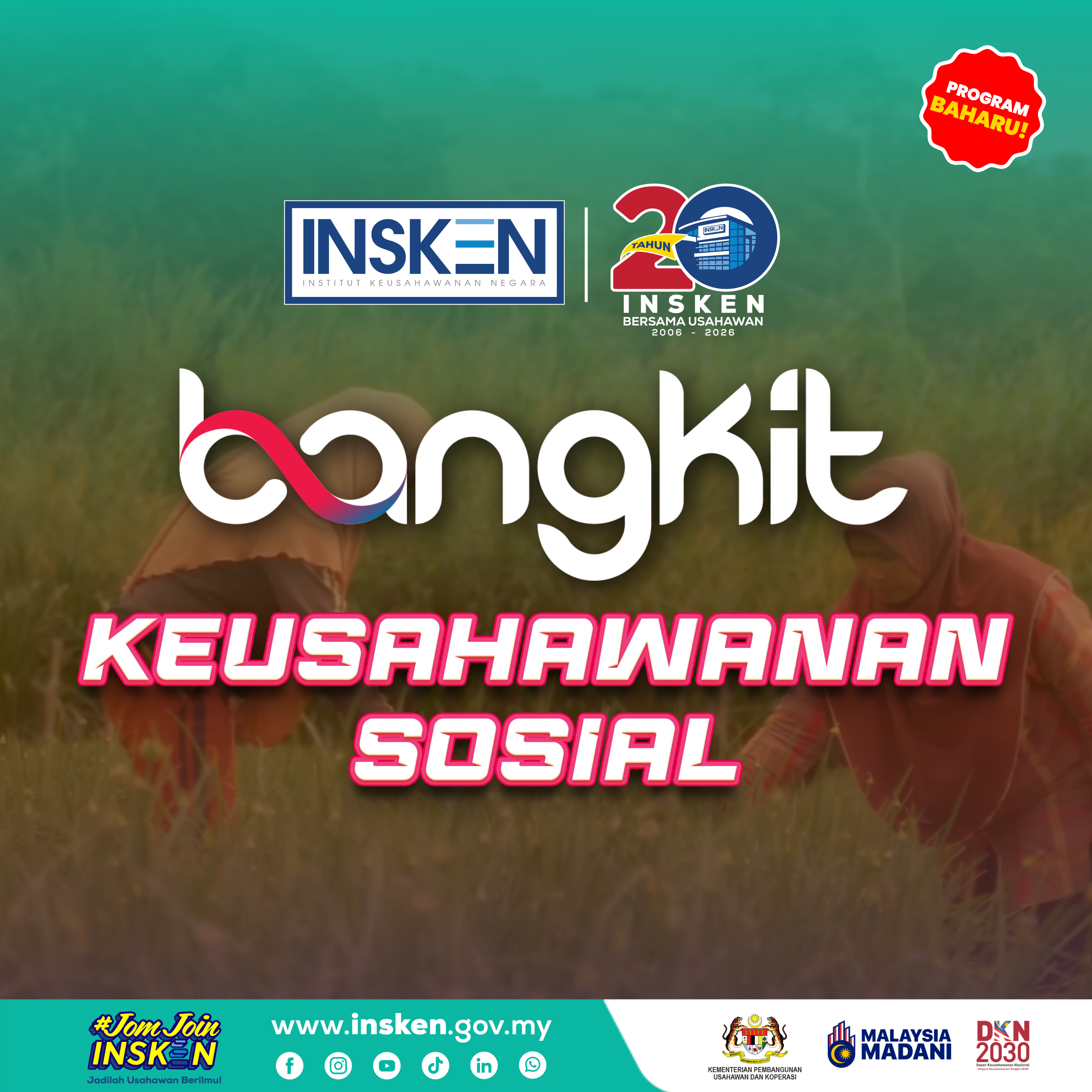 DAFTAR MINAT BANGKIT KEUSAHAWANAN SOSIAL