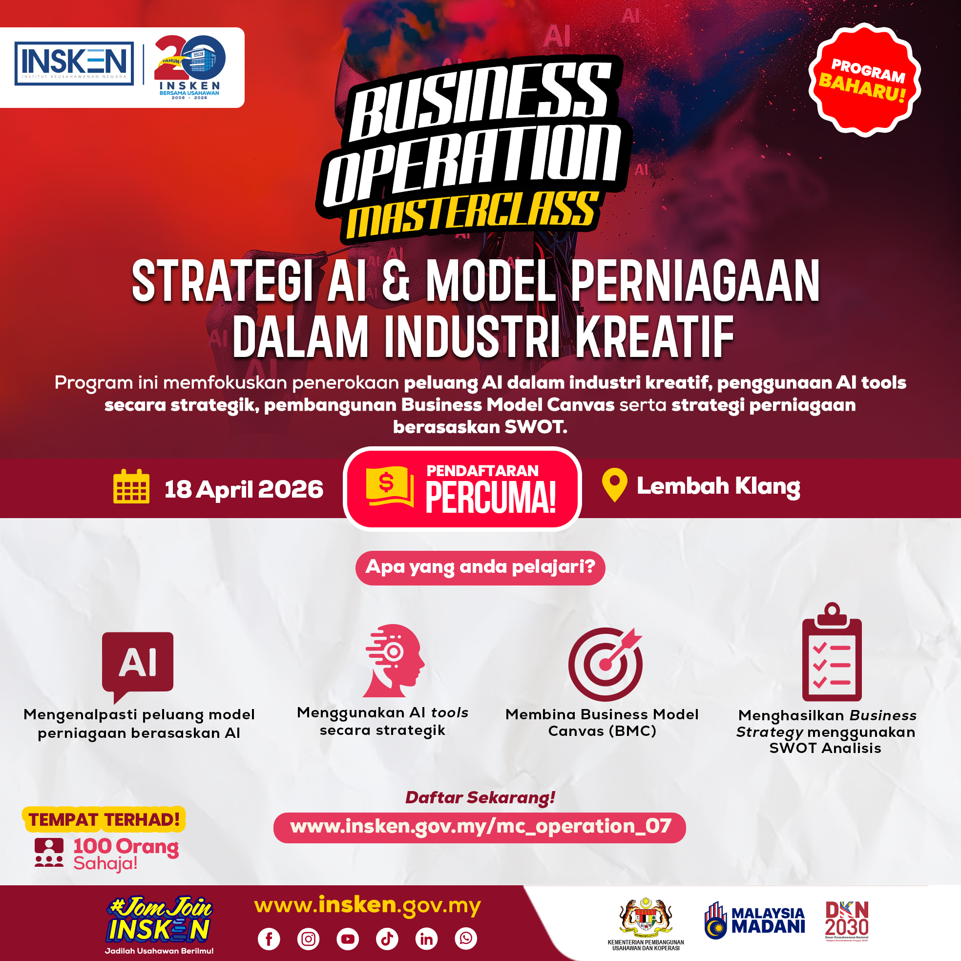 MOFA (O) - Strategi AI & Model Perniagaan Dalam Industri Kreatif